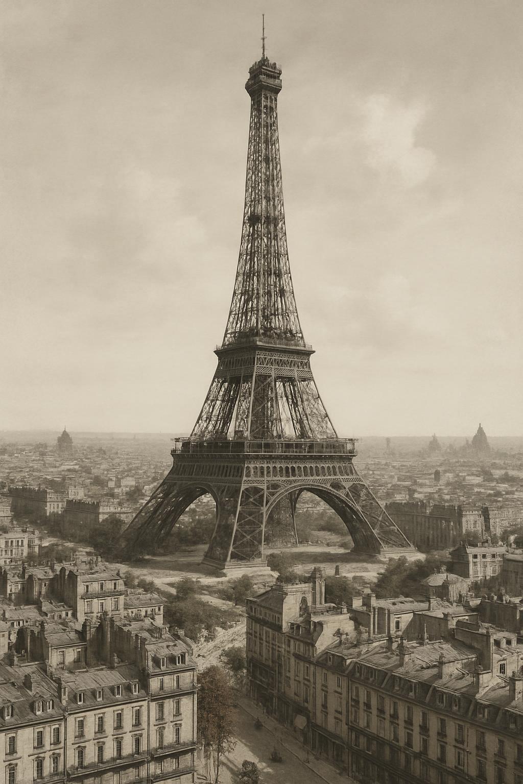 Eiffeltornet i Paris